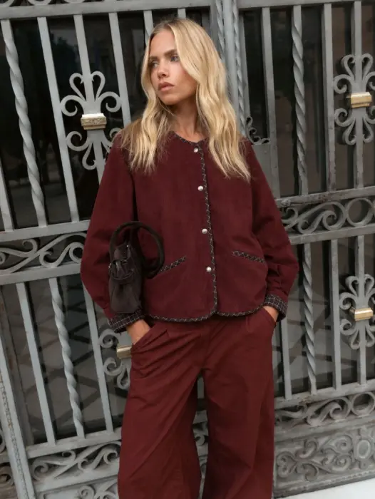 Chaqueta Pana