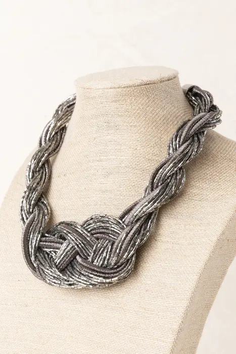 Collares Trenzado Cristal