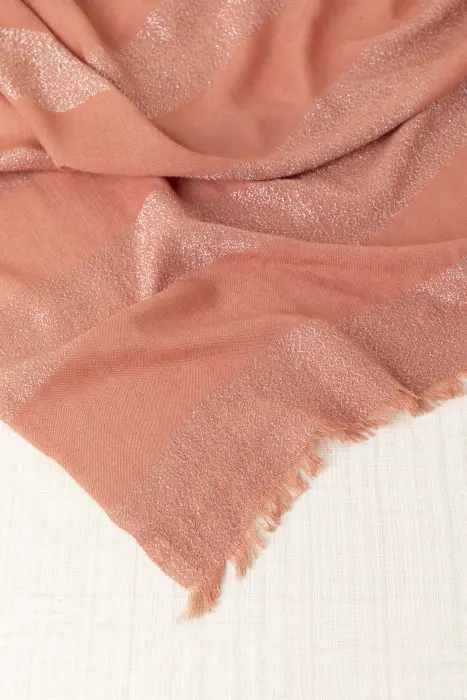 Fular Rayado con Lurex