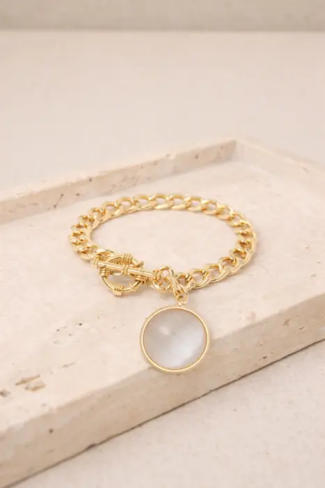 Pulsera con abalorio