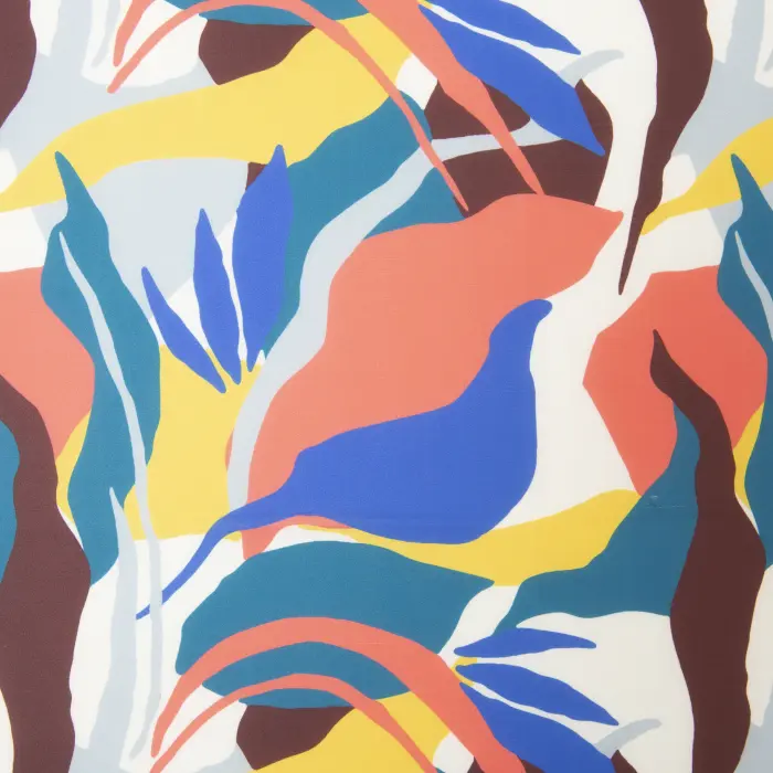 Fular pañuelo estampado flores