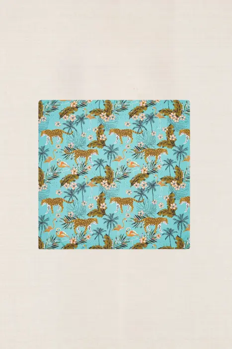 Pañuelo estampado tigres