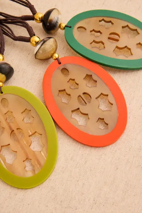 Colgante Resina Labrada