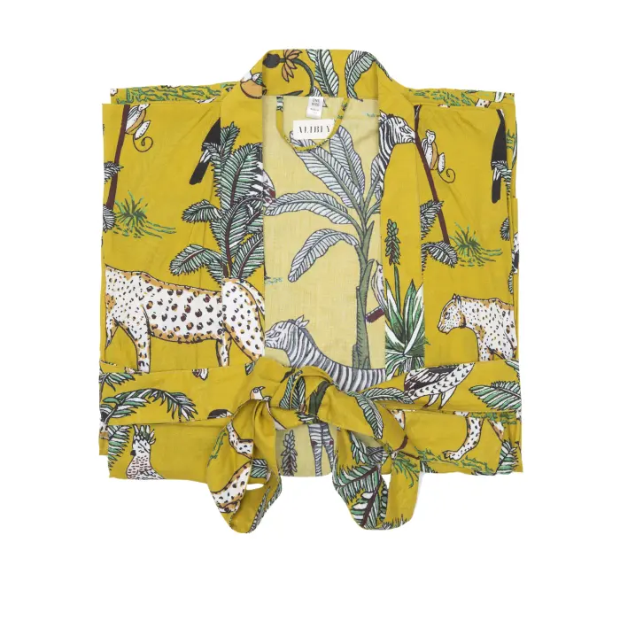 Bata Kimono Leopardos