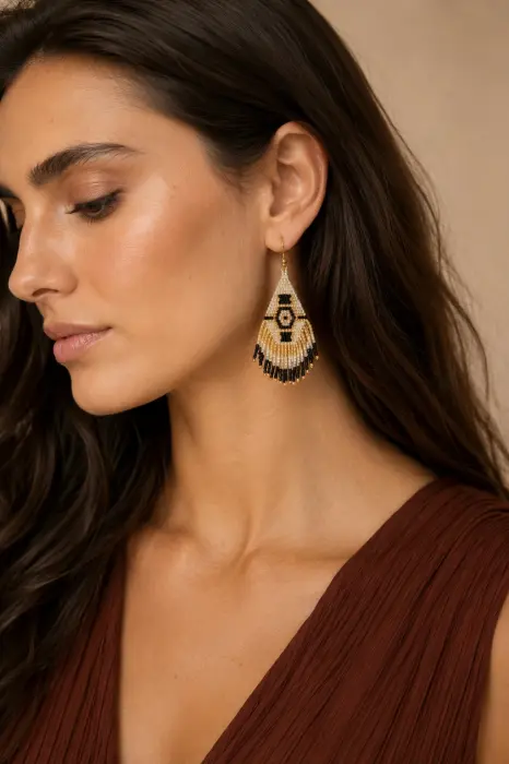 Pendientes Boho Brillo