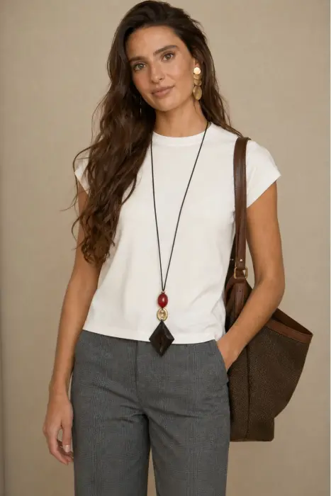 Collar Rombo en Asta