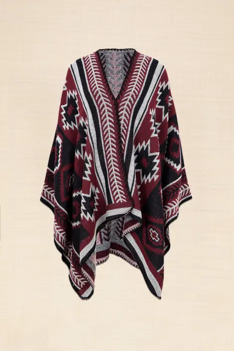 Poncho Zig Zag