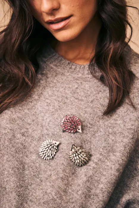 Broche puercoespín