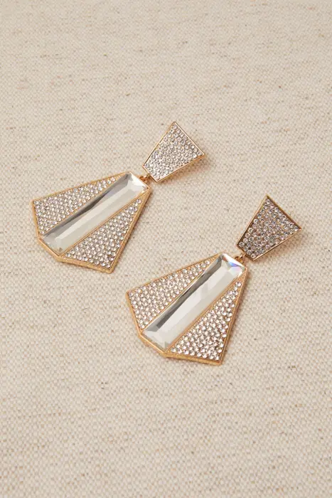 Pendientes Art Decó Brillo