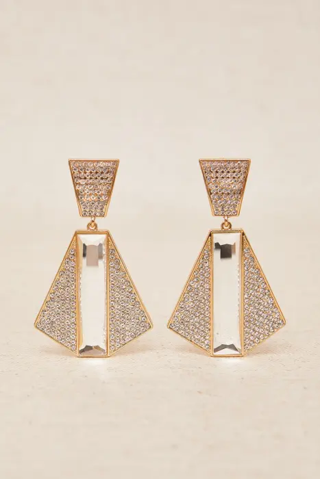 Pendientes Art Decó Brillo