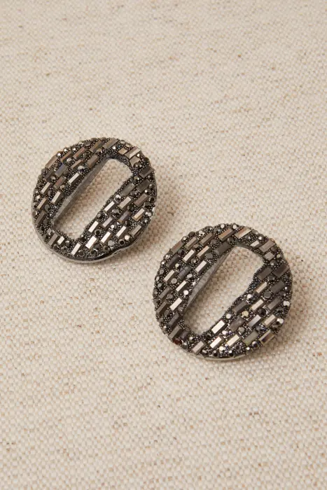 Pendientes Hebilla Brillo