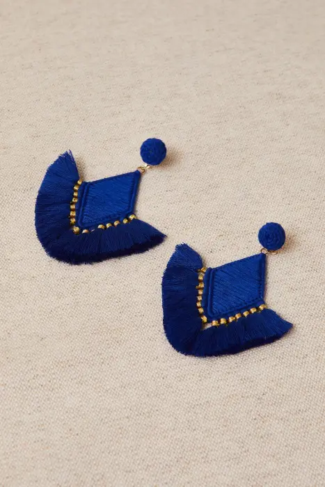 Pendientes Abanico en hilos