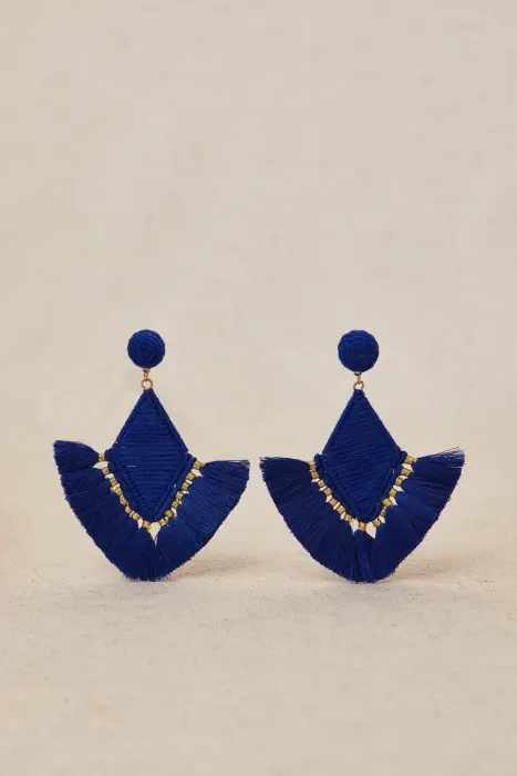 Pendientes Abanico en hilos
