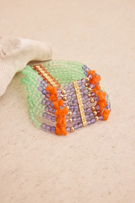 Pulsera combinada piedras