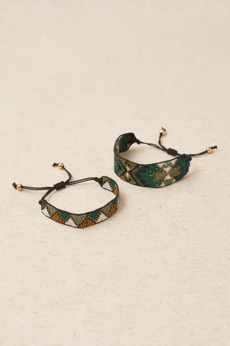 Pulsera Duo Cordón Boho