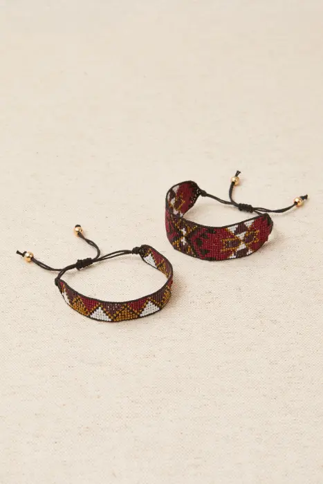 Pulsera Duo Cordón Boho