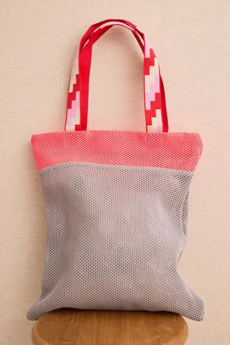 Bolso shopper red asa tribal