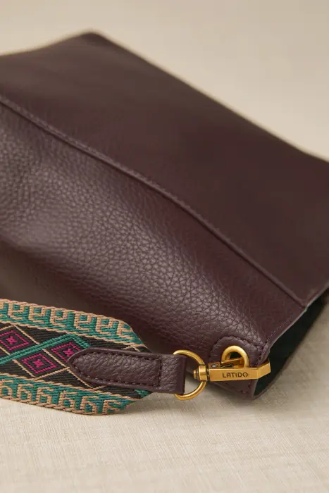 Bolso Cubo Asa Tejida