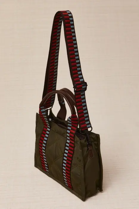 Bolso Tote Acolchado Tecno