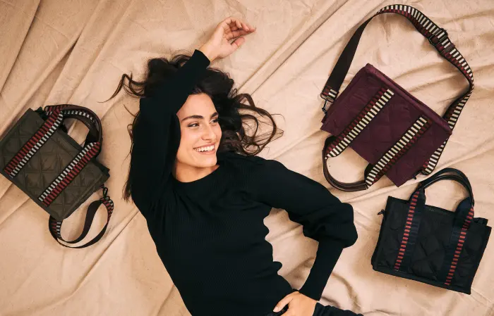 Bolso Tote Acolchado Tecno