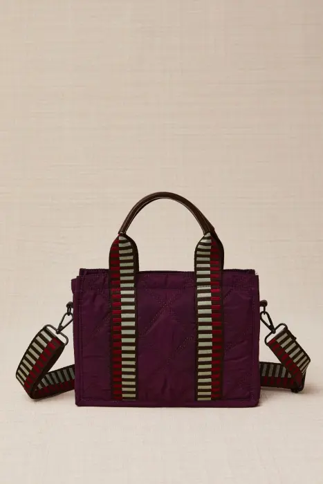 Bolso Tote Acolchado Tecno