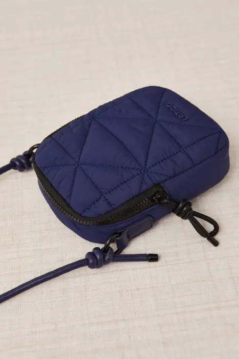 Bolso Mini Acolchado Tejido Tecno