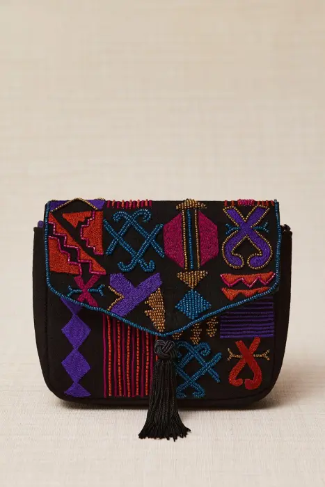 Bolso Bandolera Bordado