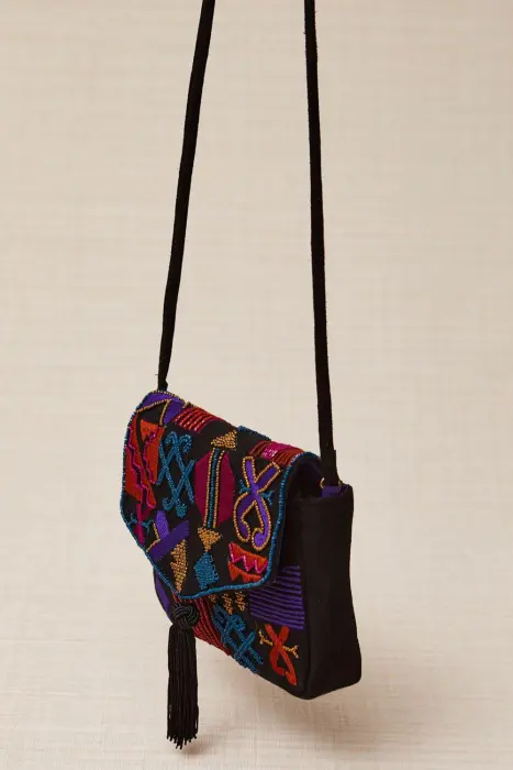 Bolso Bandolera Bordado