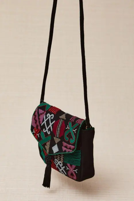 Bolso Bandolera Bordado
