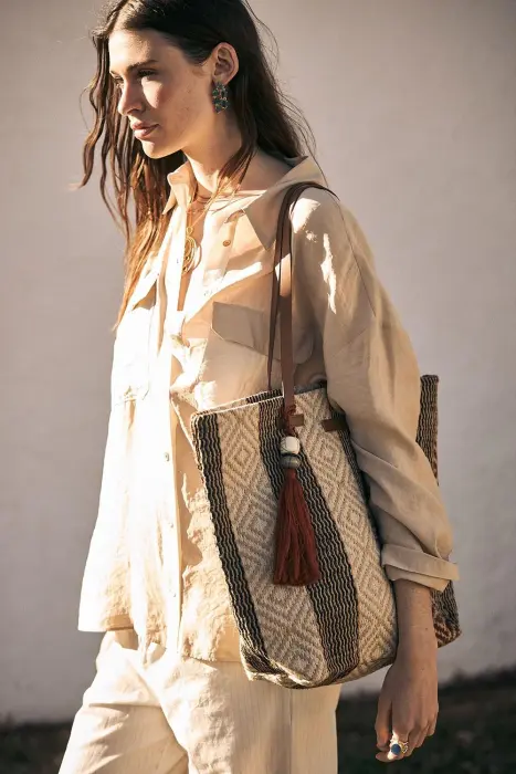 Pendiente hoja piedra natural