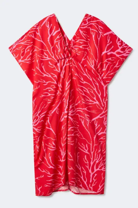 Vestido pico corales