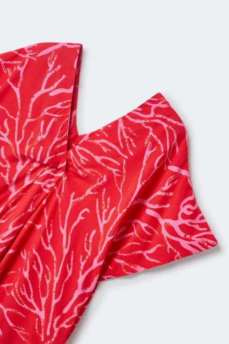 Vestido pico corales