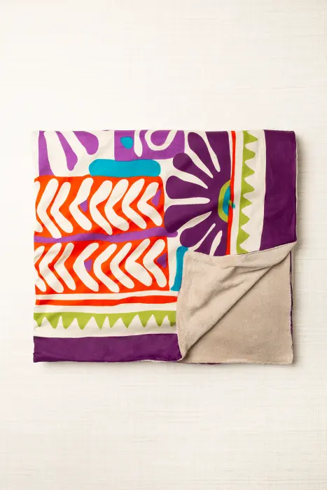 Toalla estampado flor