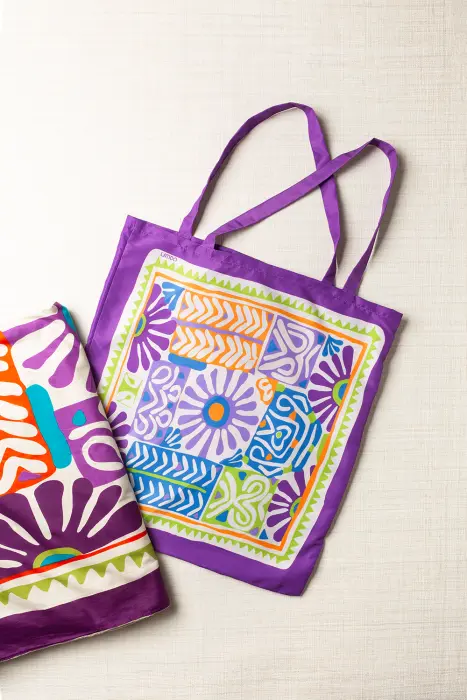 Toalla estampado flor