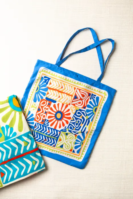 Toalla estampado flor