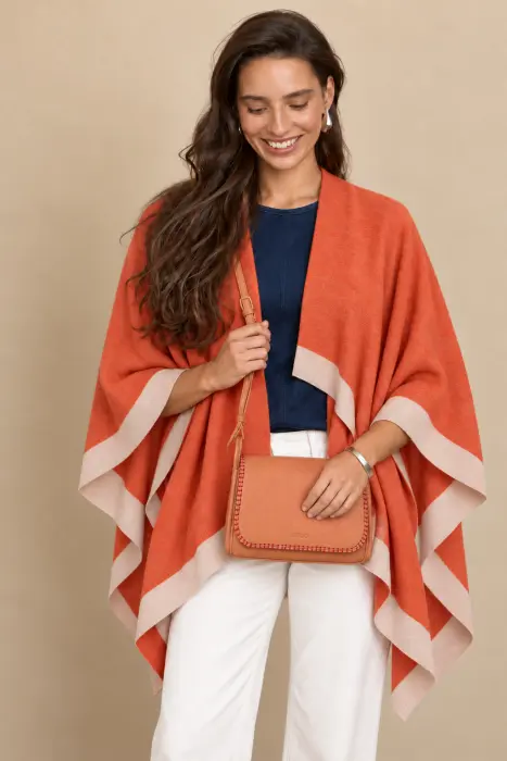 Poncho Bicolor