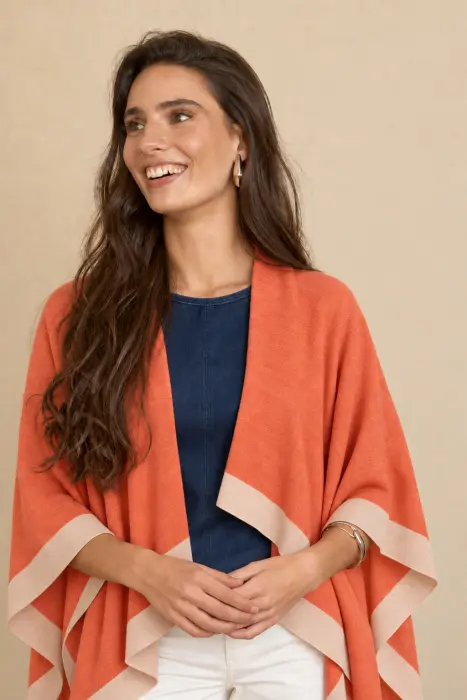 Poncho Bicolor