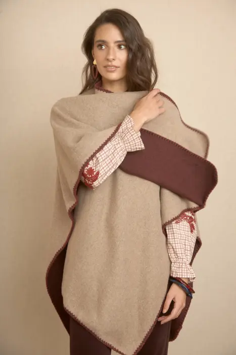Poncho Bicolor