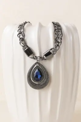 Collar Medallón Brillo