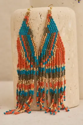 Pendiente largo boho