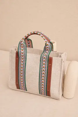 Bolso tote mini asa cenefa