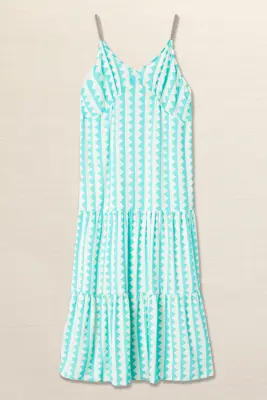 Vestido tirantes triángulos