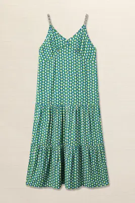 Vestido tirantes rombos