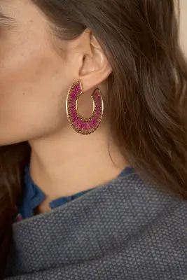 Pendientes Aro Hilo