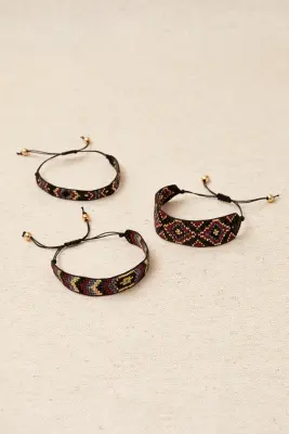 Pulsera Cordón Boho Trío