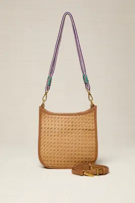 Bolso mini ratán