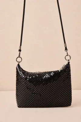 Bolso Malla Metalizada