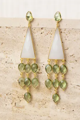 Pendientes Piedras Colgantes