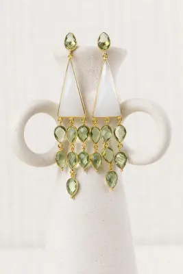 Pendientes Piedras Colgantes