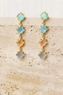 Pendientes Piedra Semipreciosas